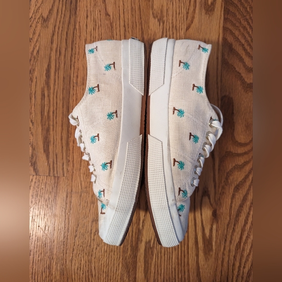 Superga xo Jennifer Meyer sneakers for women with palm trees patterns - Picture 4 of 10